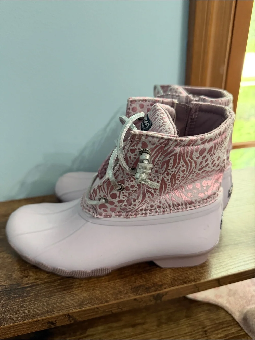Girls Sperry Duck Boots - Waterproof Ankle Rain Shoes
